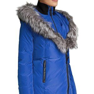 MACKAGE Fox Fur-Trim Puffer Women's Coat 100% NEW